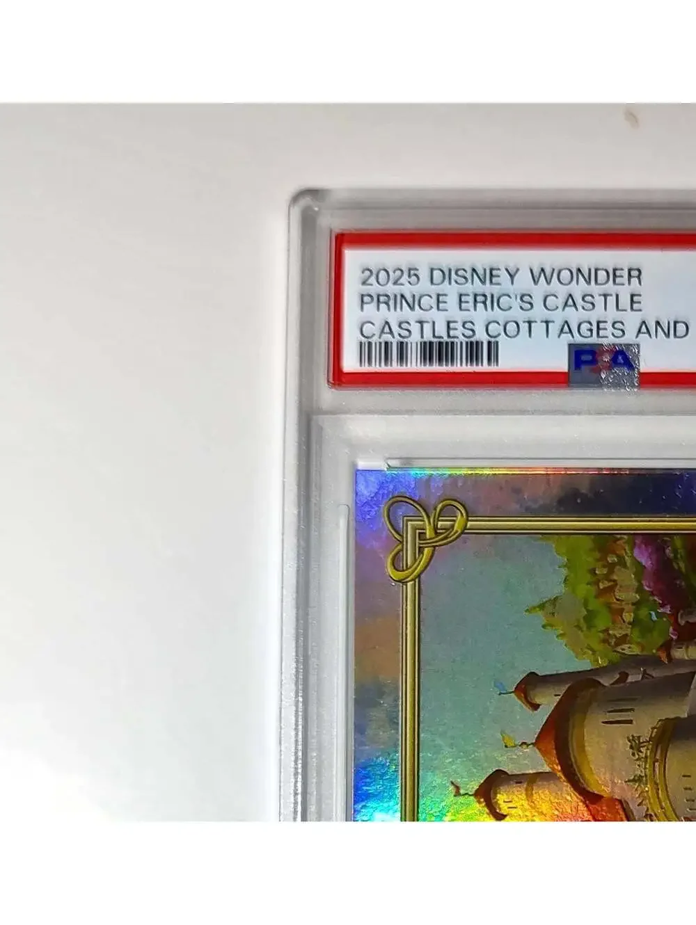 Prince Eric's Castle 2025 Topps Disney #C-7 Card The Little Mermaid PSA 9 MT